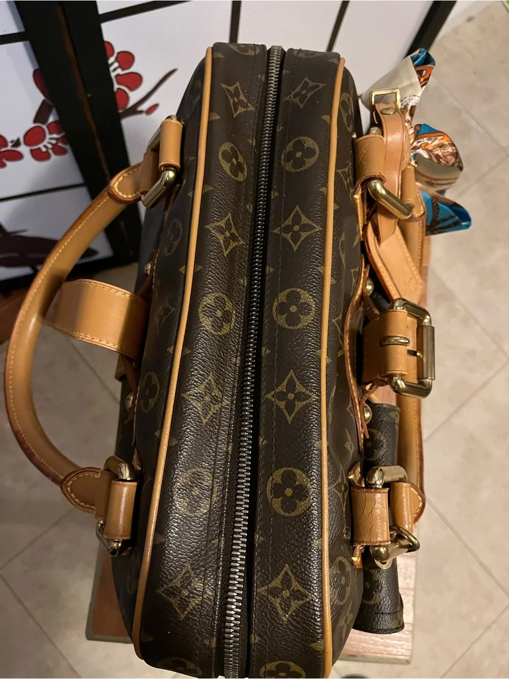 Louis Vuitton iconic monogram